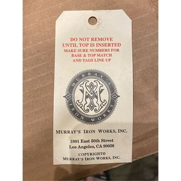 Vintage Large Tsarina Wall Gilded Sconse leaf acanthus disign by Murray’s  Iron - Picture 5 of 7